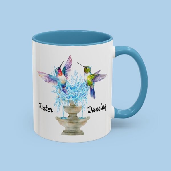 Water Dancing Accent Coffee Mug