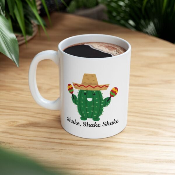Shake Mexican Cactus Ceramic Mug