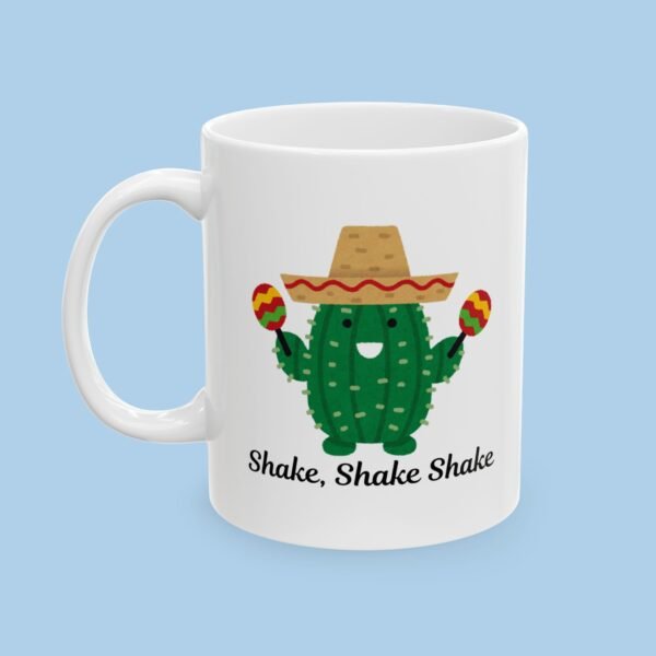 Shake Mexican Cactus Ceramic Mug