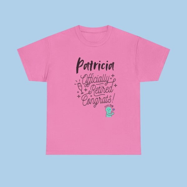Personalized Officially Retired Unisex Heavy Cotton Tee, t-shirt, gifts for her, gifts for him - Image 4