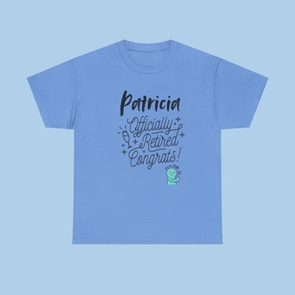 Personalized Officially Retired Unisex Heavy Cotton Tee, t-shirt, gifts for her, gifts for him - Image 3