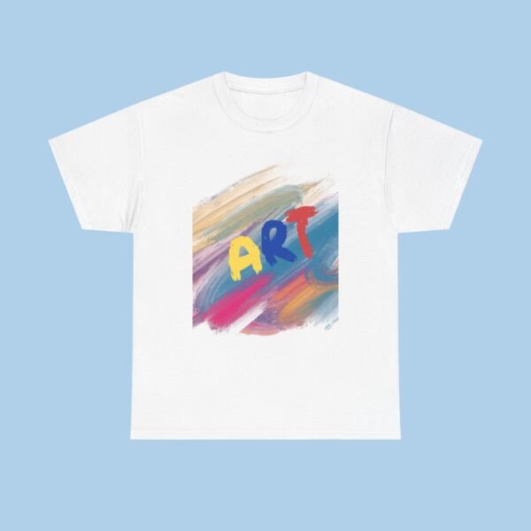 ART Unisex Heavy Cotton Tee, T-shirt, Gifts for her, gifts for him, artist, Paint, colorful