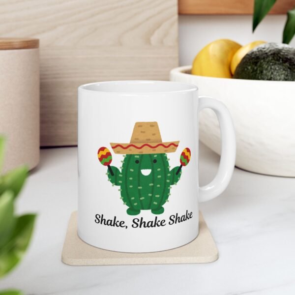 Shake Mexican Cactus Ceramic Mug